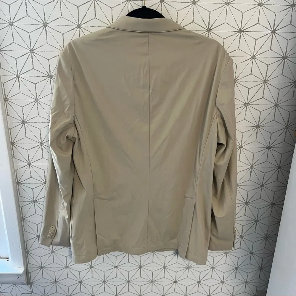 Scott Barber Sono Travel Sport Coat Khaki NWT!